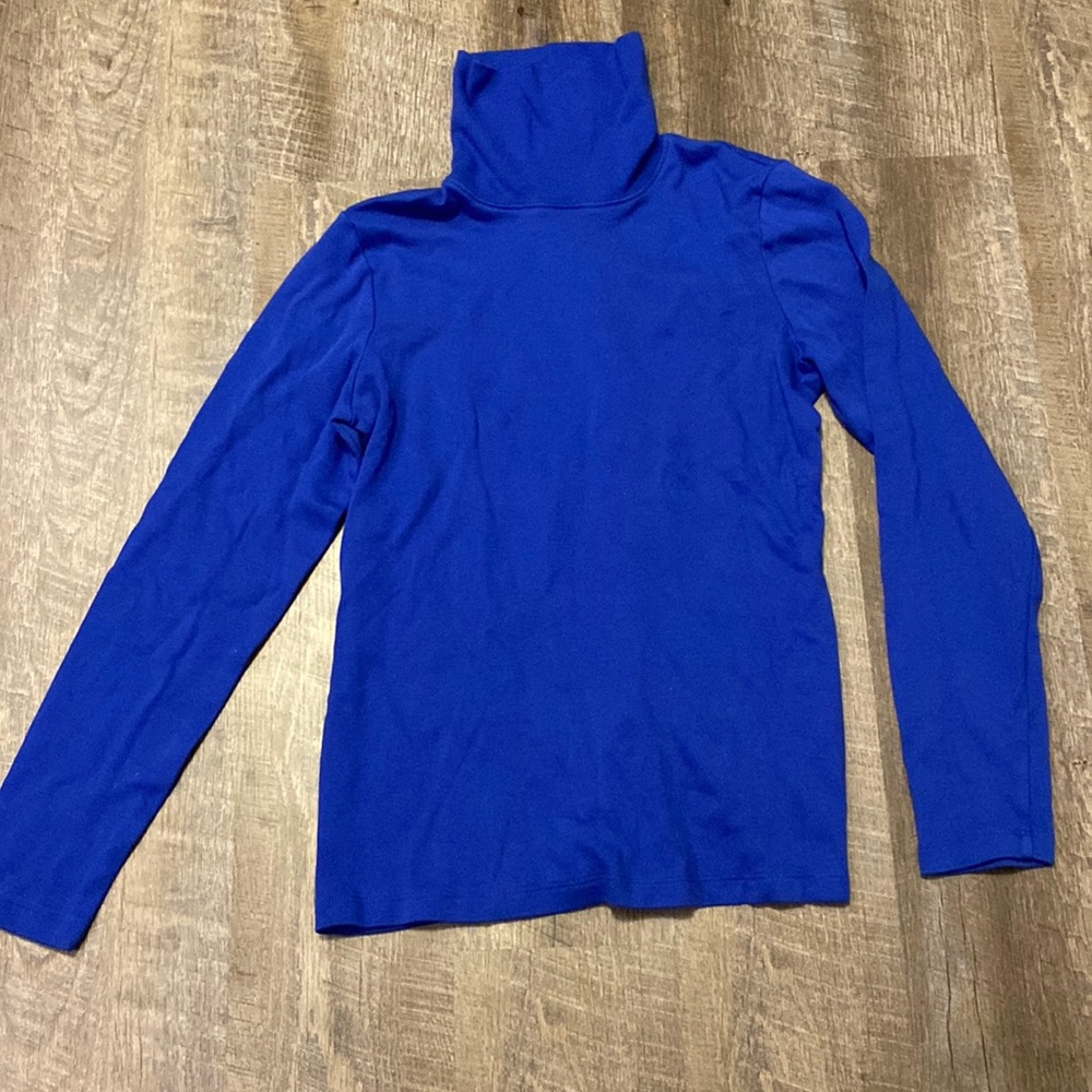 Women’s Blue Turtleneck (Size Small)